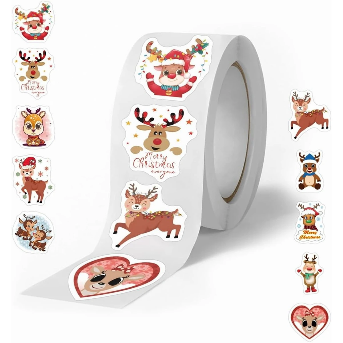 

Рождественские наклейки для подарков