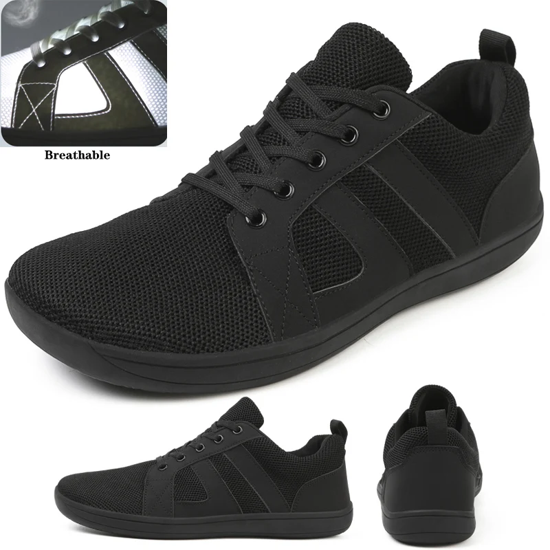 Дышащие Прогулочные Туфли Унисекс С Увеличенной Высотой Широкий Сетчатый Верх