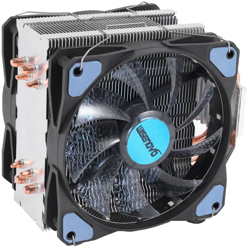 

Кулер для процессора WISENOVO T400, 3 контакта, 4 тепловых трубы, 12 см