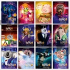 Алмазная живопись спой 2 Disney, плакат 5D сделай сам, полный Алмазный квадраткруг, Постер по мотивам фильма Звук радости, Набор для вышивки крестиком, домашний декор