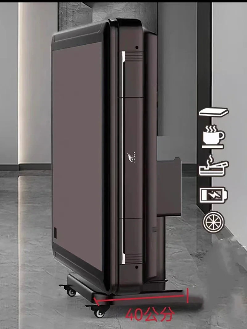 Обеденный стол с электроприводом складной автоматический ящик для хранения