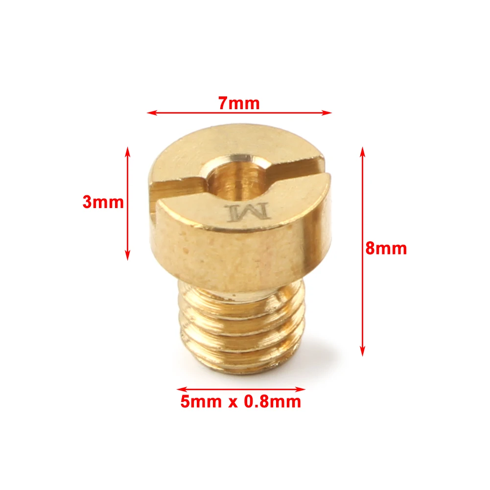 10 шт. основная струя M5 для карбюратора Dellorto SHA SHB мкА UB PHBG VHB-CS 90 92 95 96 98 100 102 105 108 110