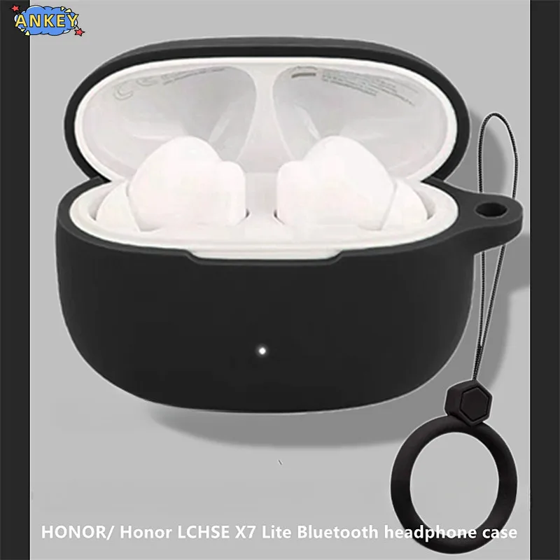 Чехол для Honor LCHSE X7 Lite защитный чехол наушников кольцо против падения мягкий