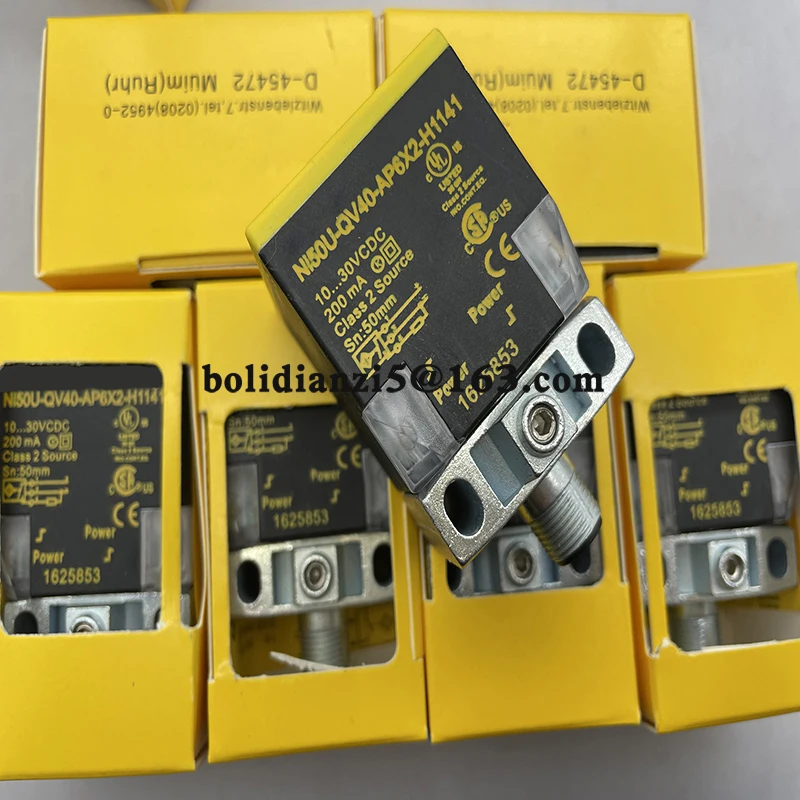 Новый датчик приближения NI50U-QV40-AN6X2-H1141 NI50U-QV40-AP6X2-H1141 В наличии