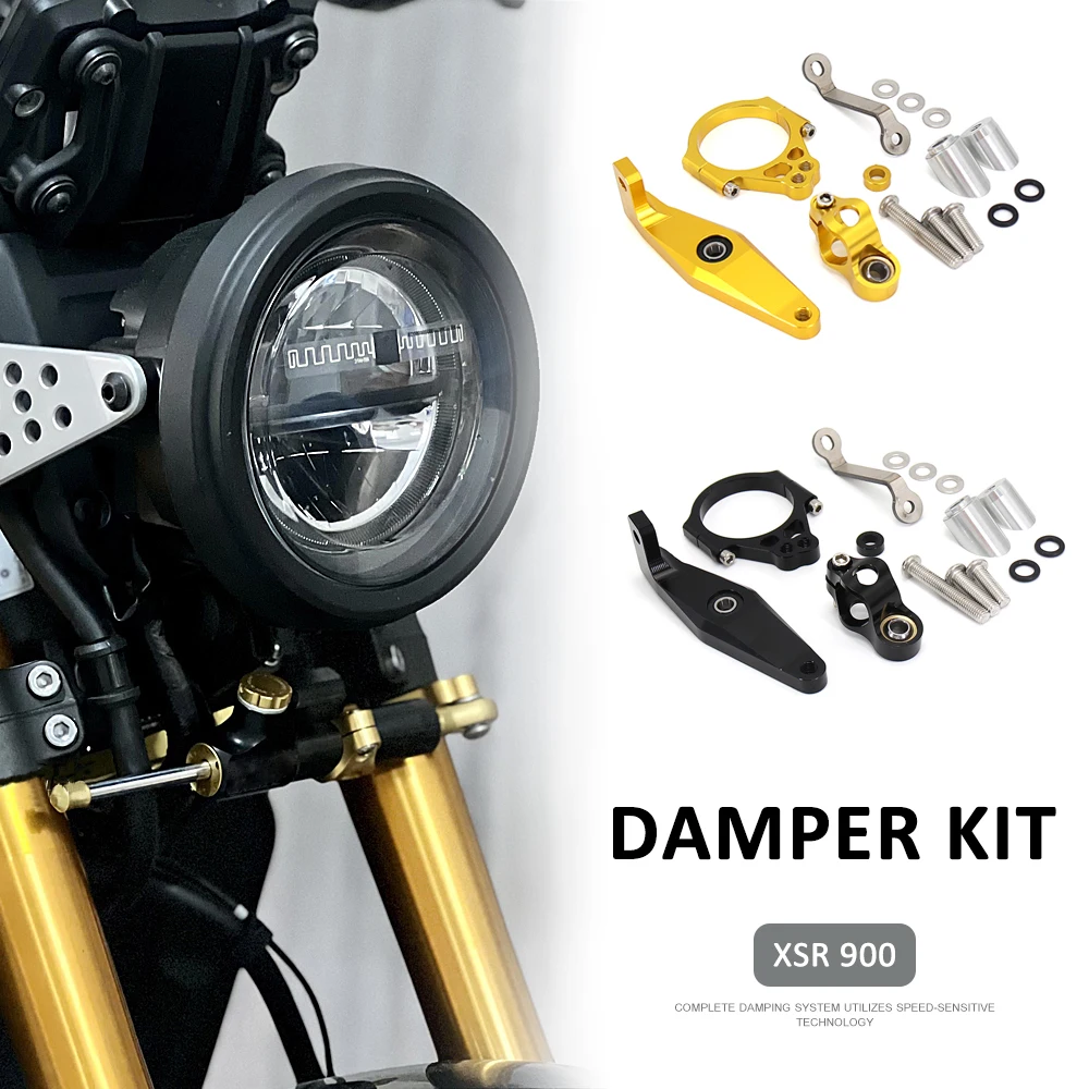Для YAMAHA XSR 900 XSR900 xsr xsr900 2022 Новое искусственное углеродное волокно демпфер