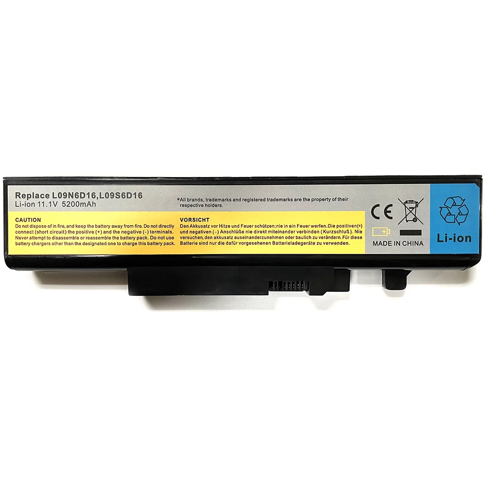 Аккумулятор L09N6D16 L10L6Y01 11 1 В 5200 мАч для Lenovo B560 B560A Y460 Y460C Y460G Y460N Y560 V560 Y560A V560A