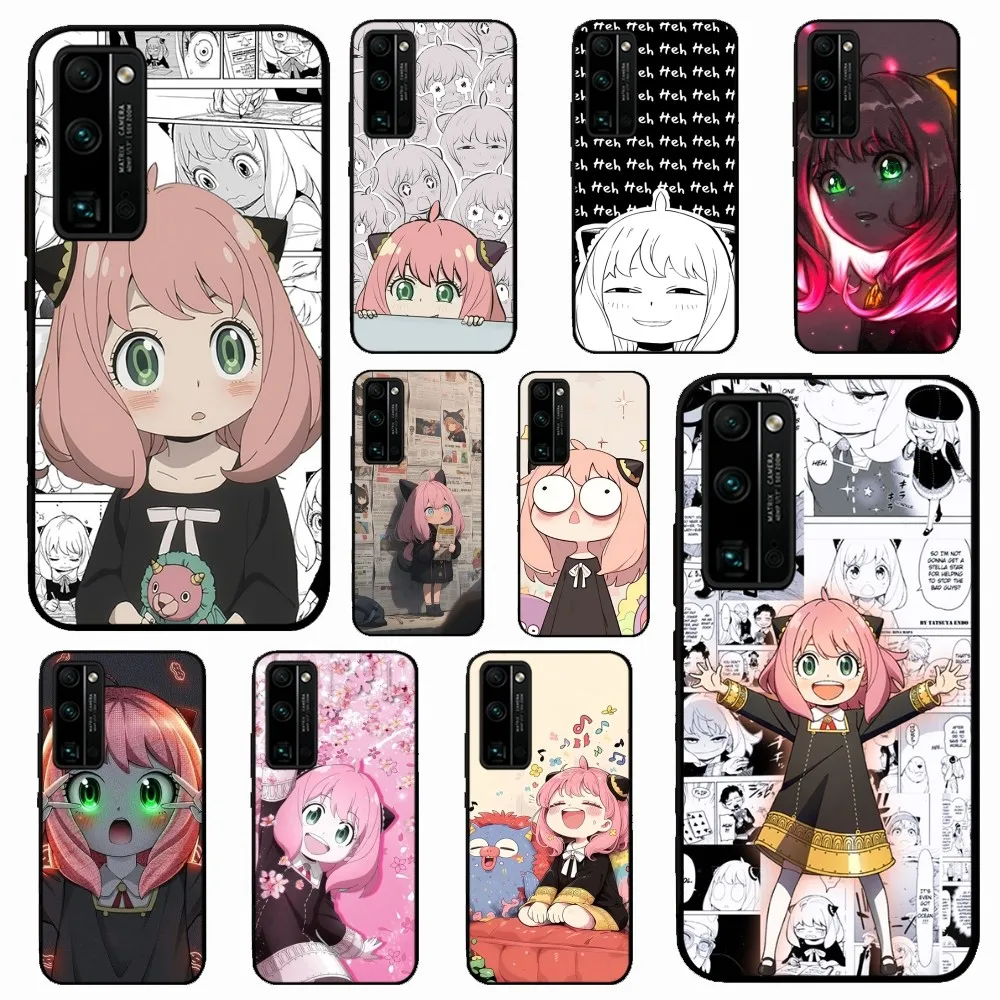 Милый чехол для телефона SPY FAMILY Anya Huawei Honor 10 Lite 9 20 7A 9X 30 50 60 70 Pro Plus мягкий