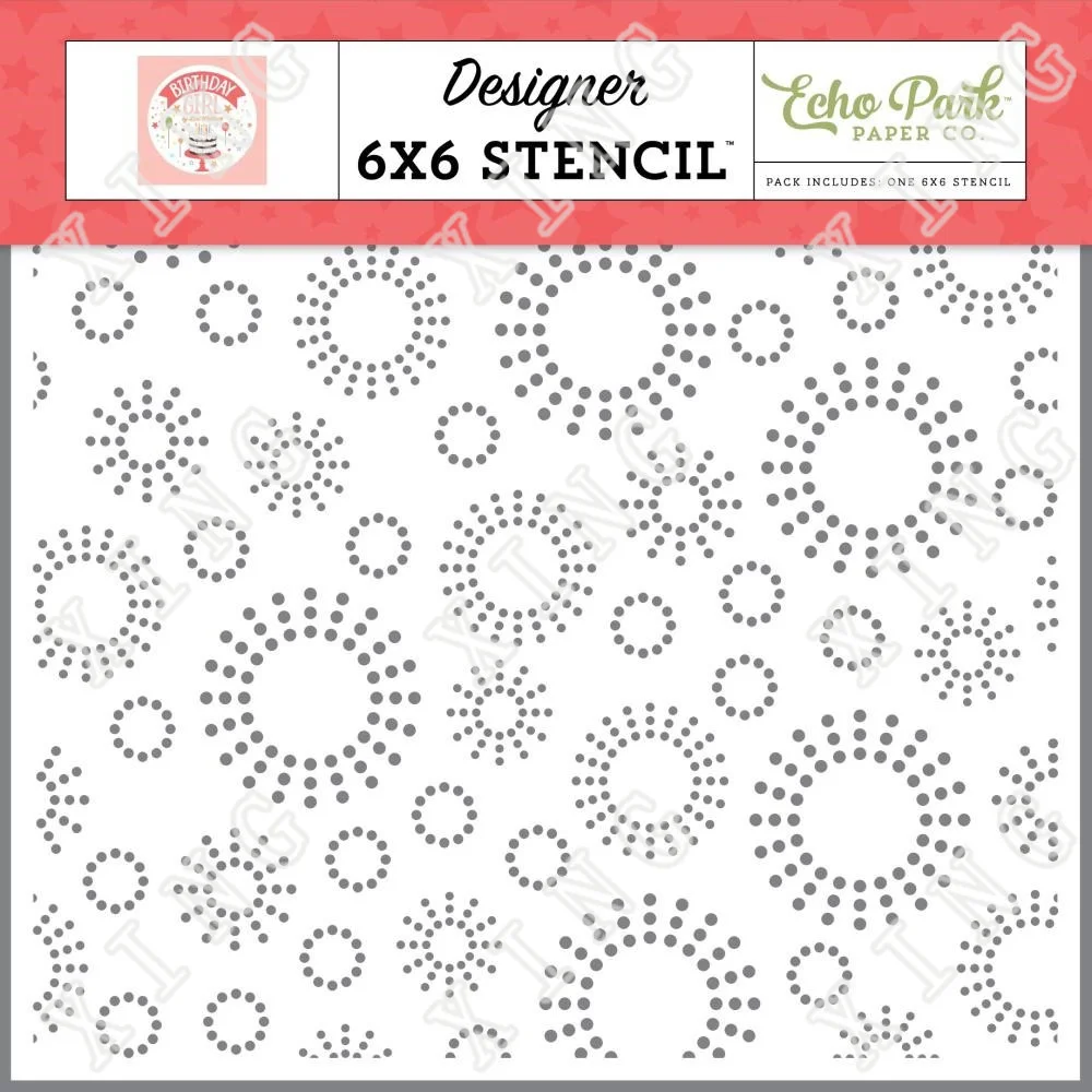 

Party Poppers 6 X 6 Craft Layering Stencils Handmade Diy Kids Drawing Scrapbooking Greeting Card Coloring Embossing Template New
