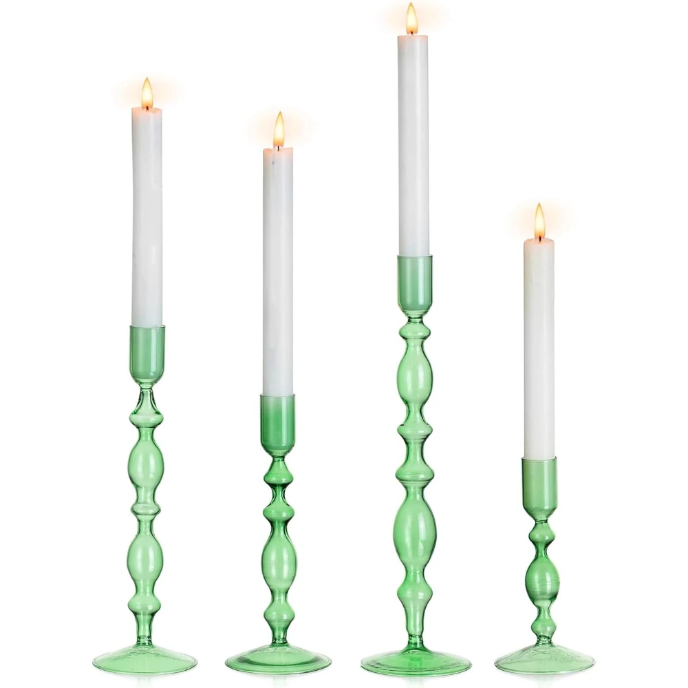 

Комплект из 3 стеклянных подсвечников