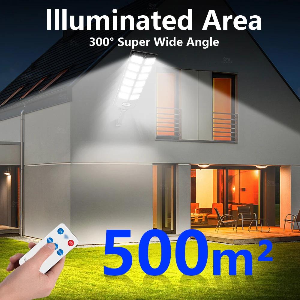 800000LM солнечная лампа на открытом воздухе светодиодная уличная дистанционного