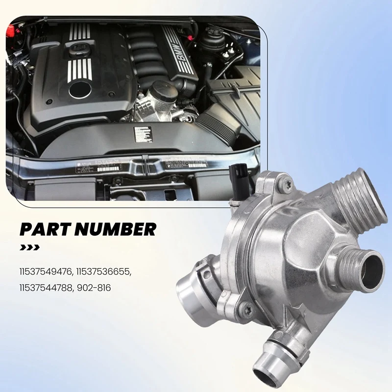 Корпус термостата в сборе для BMW E90 E92 E60 325I 328I 330I 335I 525I 528 11537544788 11537549476 11537536655