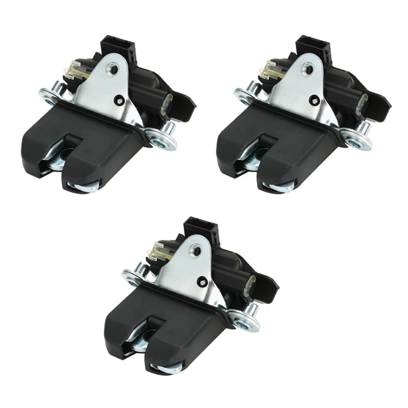 

3X Car Rear Trunk Tailgate Lock Latch For Skoda Fabia II/Roomster 2006-2015 5J0827501B 5J0827501A 5J0827501C