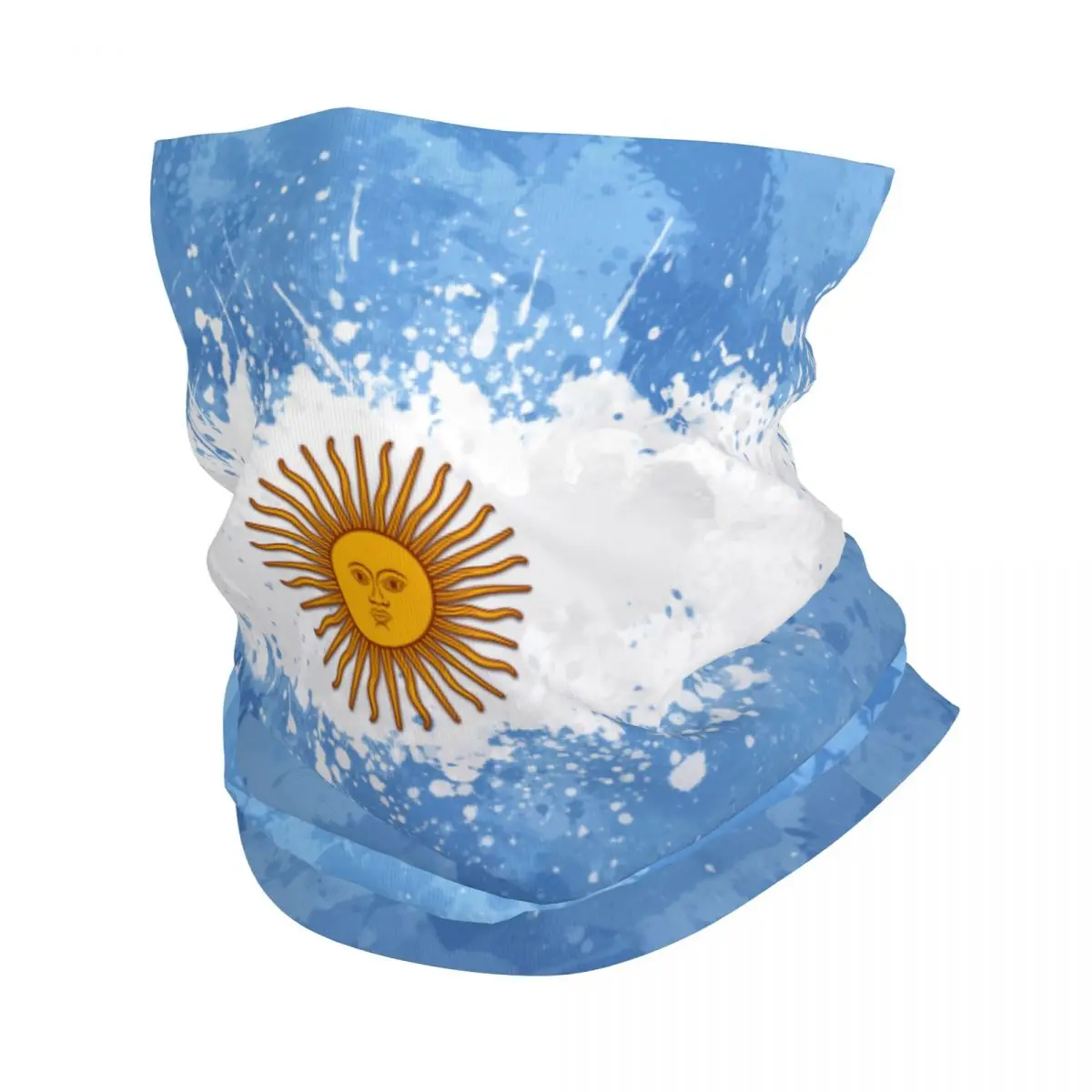 

Argentina Flag Bandana Neck Gaiter Printed Mask Scarf Multi-use Balaclava Outdoor Sports for Men Women Adult All Season