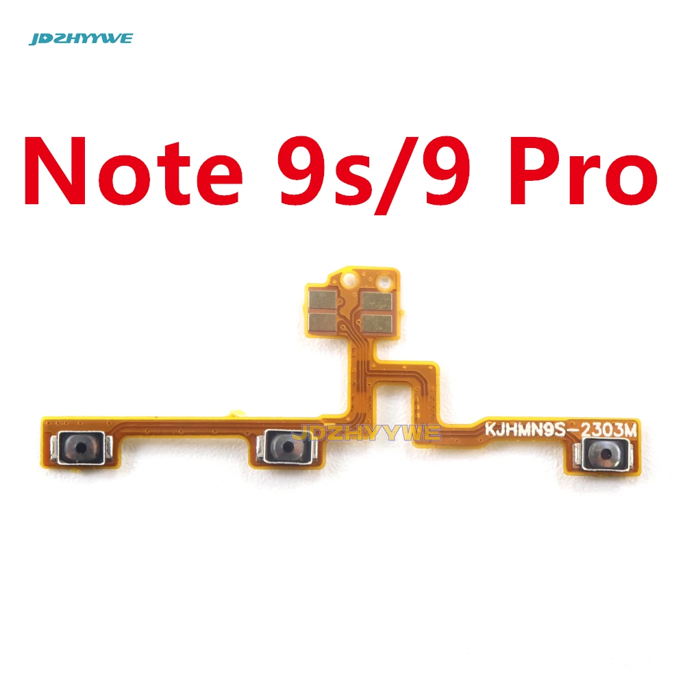 Боковая кнопка громкости гибкий кабель для Xiaomi Redmi 9 9T 6 Pro 6A 7 7A 8A Note 8 4G 9s ВКЛ./ВЫКЛ.