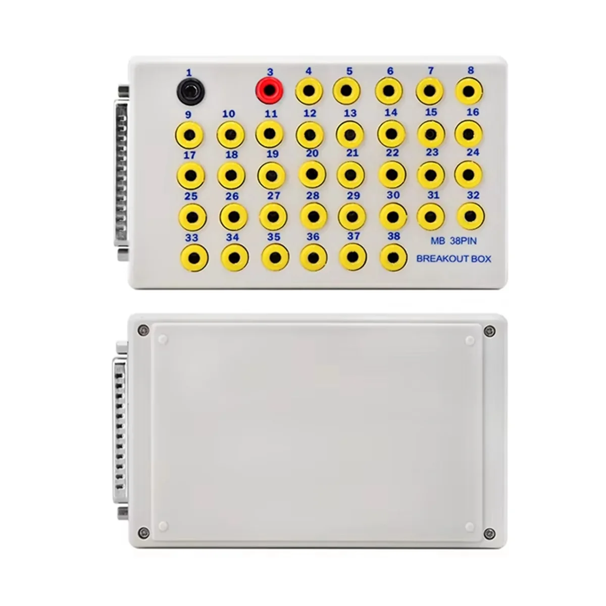 Фото Новый 38-контактный OBD Breakout Box OBD2 тестер линейного сигнала детекторы протокола CAN Data Link диагностический инструмент для автомобиля №5