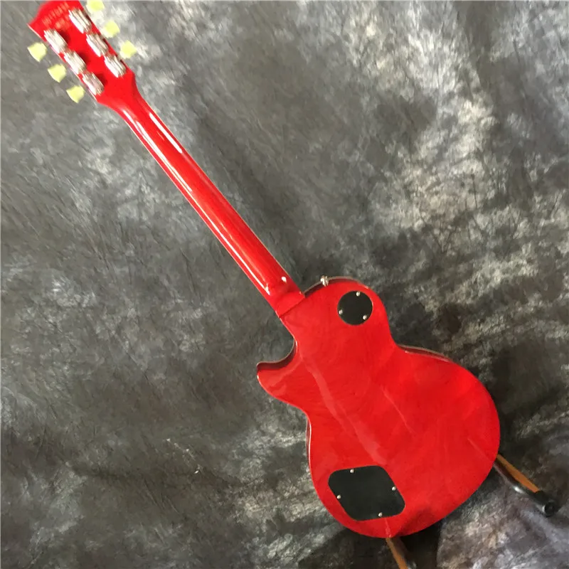 Фото Высококачественная новая продукция в списке slash guitar flame maple Top yellow корпус гитары электрическая гитара Бесплатная доставка №4