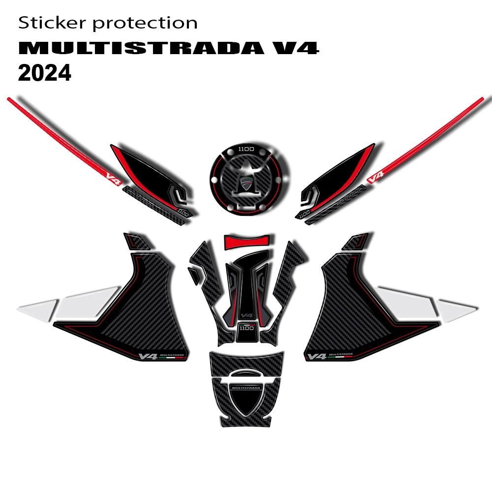 3D наклейка аксессуары для мотоциклов защитная на бак водонепроницаемая против