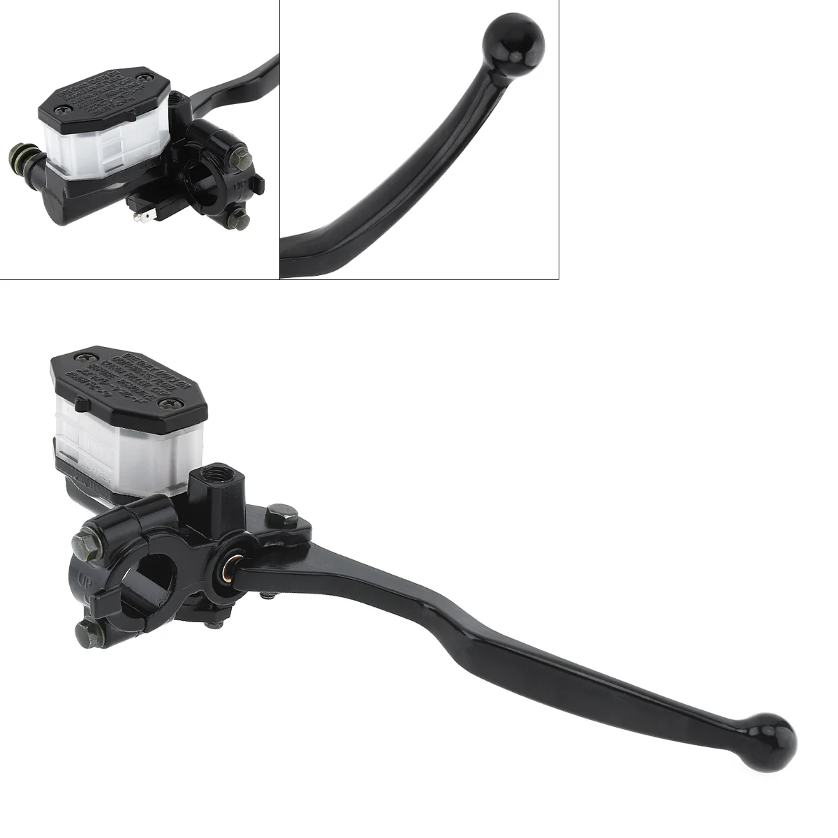 

Motorcycle Front Brake Clutch Master Cylinder CNC Reservoir Hydraulic Pump Lever for Yamaha Honda Suzuki GN125 GS125