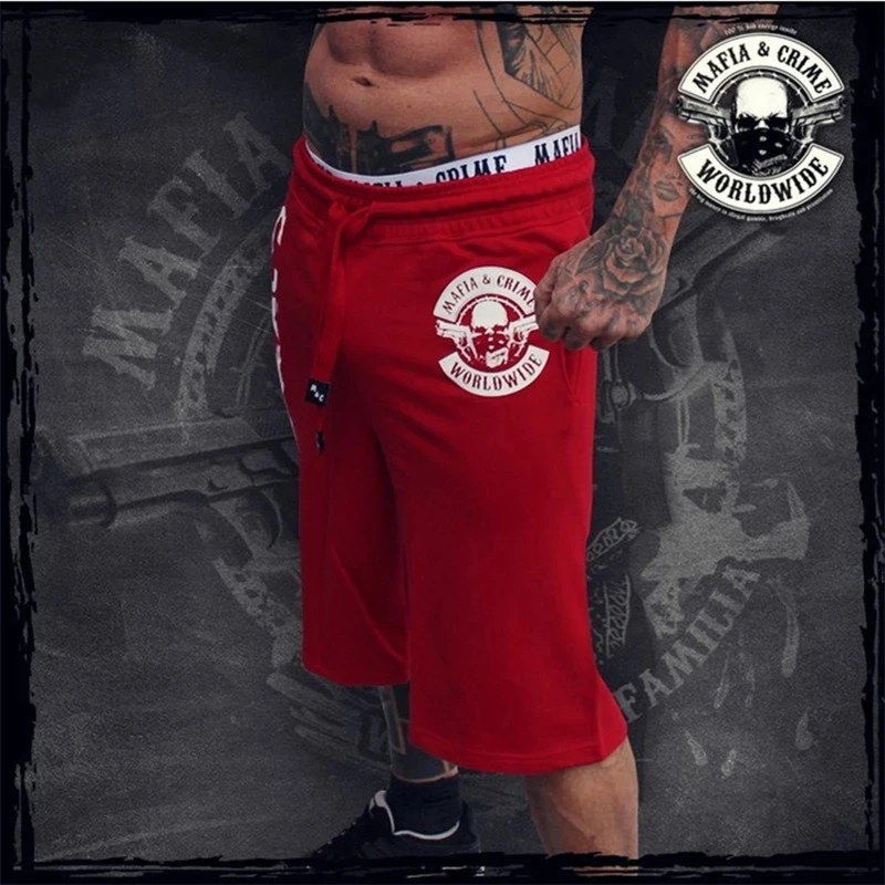 2021 new casual shorts mens summer men hot cargo simple letter solid board male brand fitness bodybuilding clothing homme free global shipping