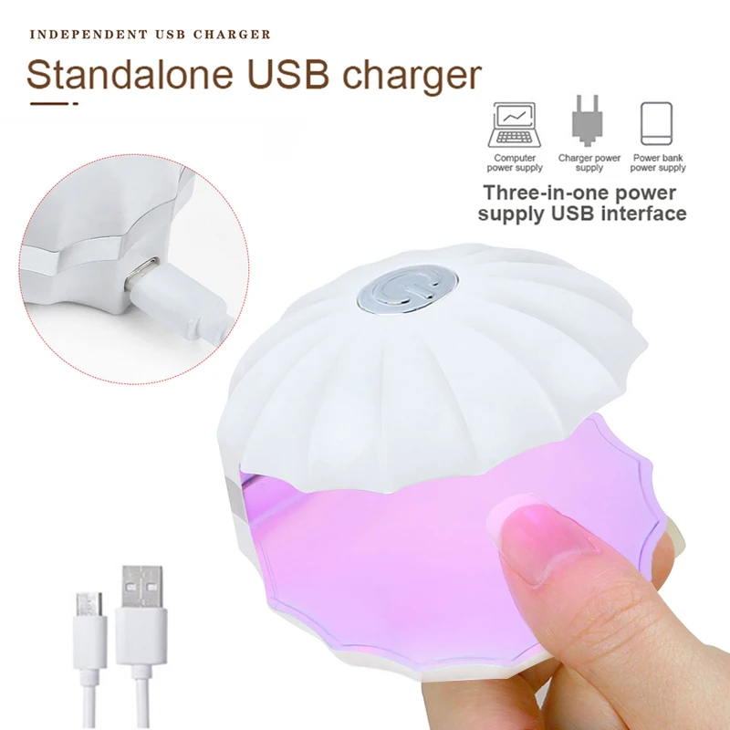 

Портативная мини-Сушилка для ногтей, ручная машинка для гель-лака, 18 Вт, Сушилка для ногтей, светодиодная лампа для ногтей, инструменты для м...