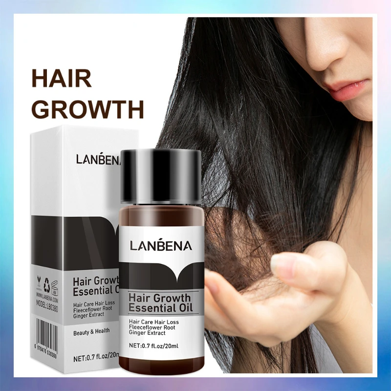 

Hair Growth Essential Oil Care Ginger Anti Hair Loss Serum Products Treatment Dry Frizzy Damaged Thinning Hair Beauty Hair Oil