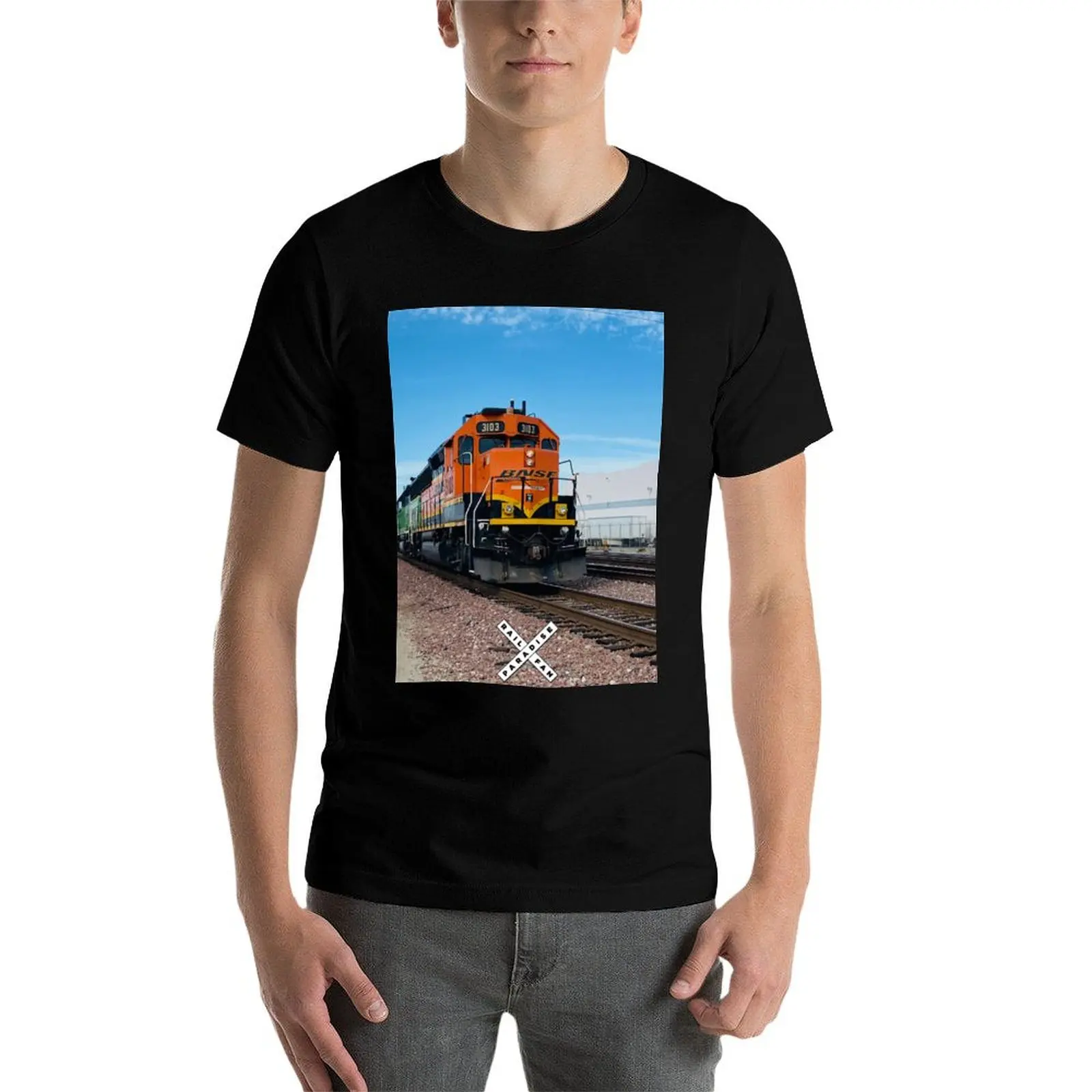 Фото Футболка BNSF 3103 из мягкого легкого хлопка №4