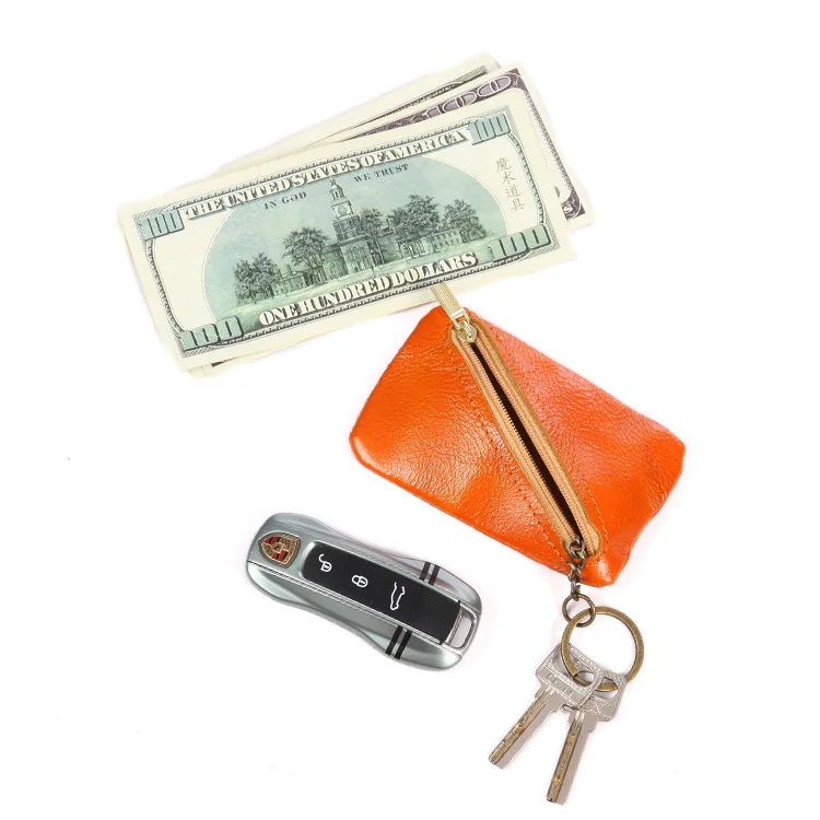 Ретро простая модная универсальная сумка для ключей от машины обернутая в