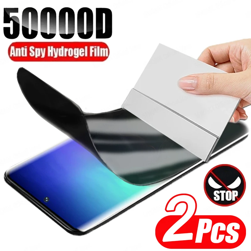 Фото 2 шт., антишпионская Гидрогелевая пленка для Samsung Galaxy Note 10 20 S21 S22 S23 S24 Ultra Plus FE, Защита экрана для Samsung S10 S8 S9 №1