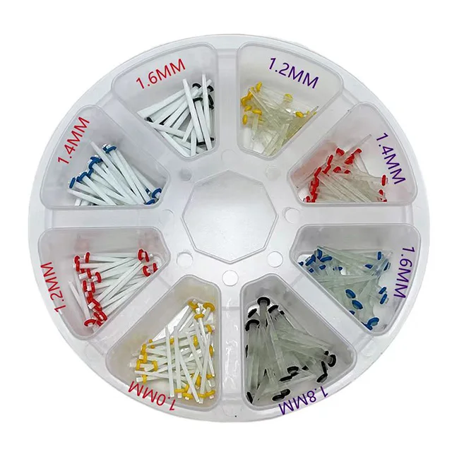 Стоматологические винтовые столбы VDK DENT из нержавеющей стали, позолоченные, 120 шт. александр викторович лепилин лариса юрьевна островская дмитрий евгеньевич суетенков стоматологические заболевания