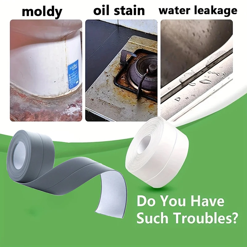 Уплотнительная лента из ПВХ для ванной кухни душа уплотнительная самоклеящаяся