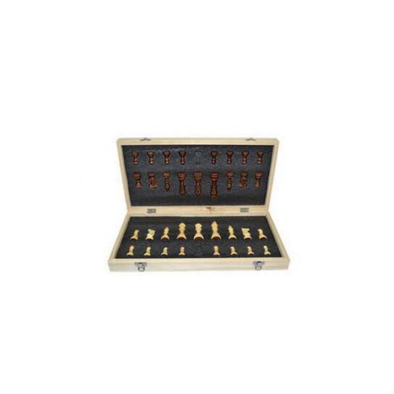 

Folding Chess Pieces Board Magnetic Wooden Folding Chess Set Board Game Chess Set Wood Board Game Handmade Antique Style Chess