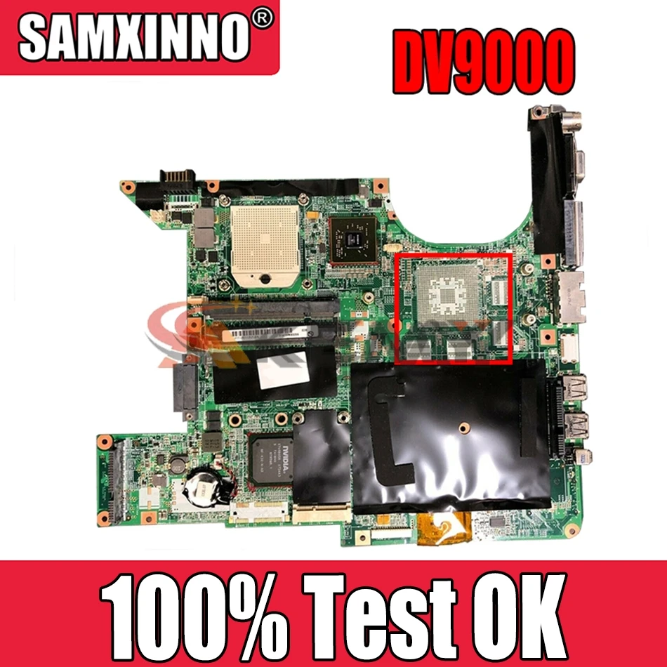 

Материнская плата ноутбука AKemy 444002-001 для HP DV9000, материнская плата 17,1 дюйма
