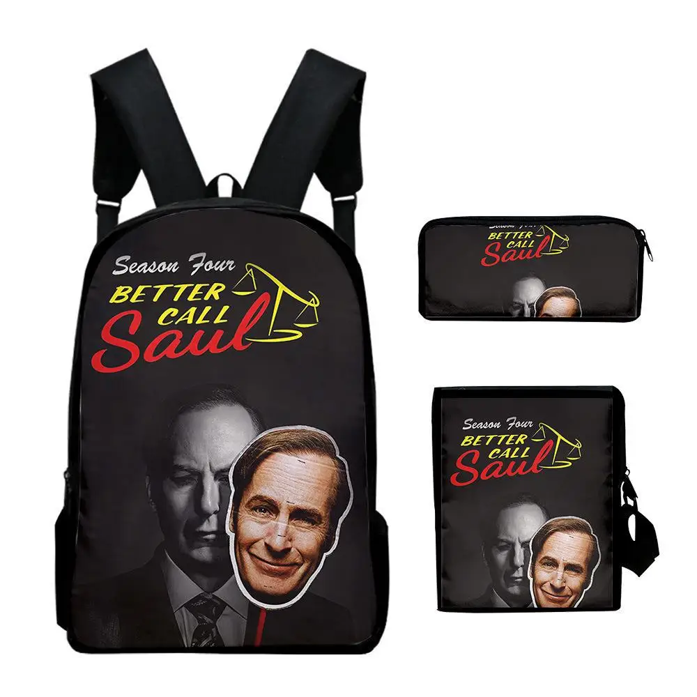 

3 шт./комплект, рюкзак с 3D-принтом для ноутбука