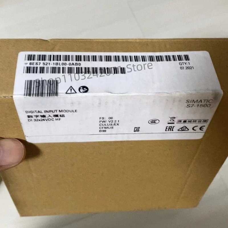 

6ES7521-1BL00-0AA0 6ES7 521-1BL00-0AA0 SIPLUS S7-1500 DI 32x24VDC HF совершенно новый в коробке