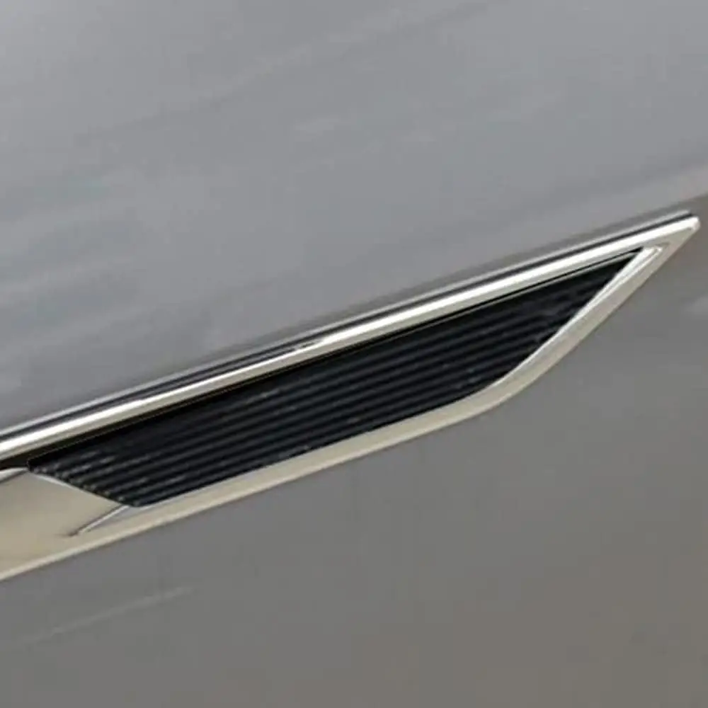 Фото Для VW Volkswagen Atlas 2018-2024 автомобильные аксессуары боковое крыло значок эмблема наклейка наклейки хромированная накладка ABS внешняя 4 шт. №3