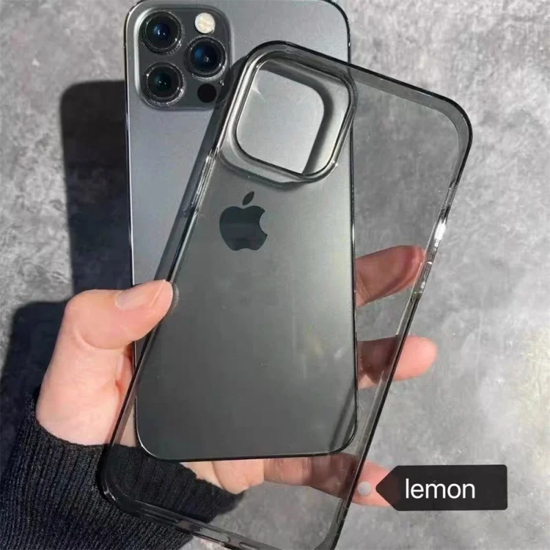 

JOME Quality Clear Black Soft TPU Phone Case For iPhone 13 12 11 Pro Max X XS Max XR 7 8 Plus Transparent Protection Back Cover