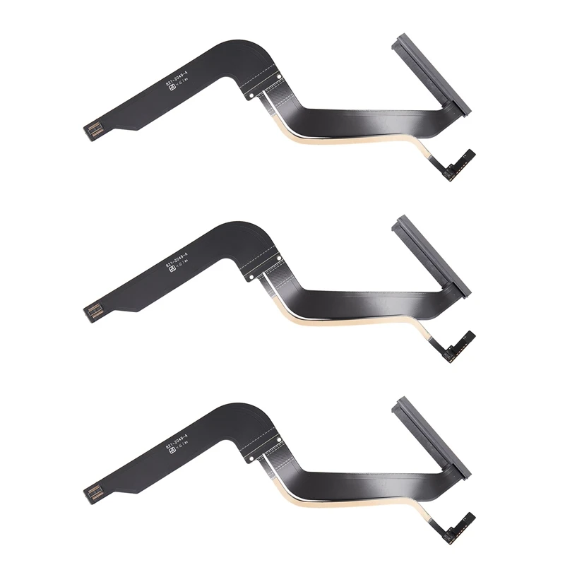 

3X 821-2049-A HDD Hard Drive Flex Cable for Pro 13 Inch A1278 HDD Cable Mid 2012 MD101 MD102 EMC 2554