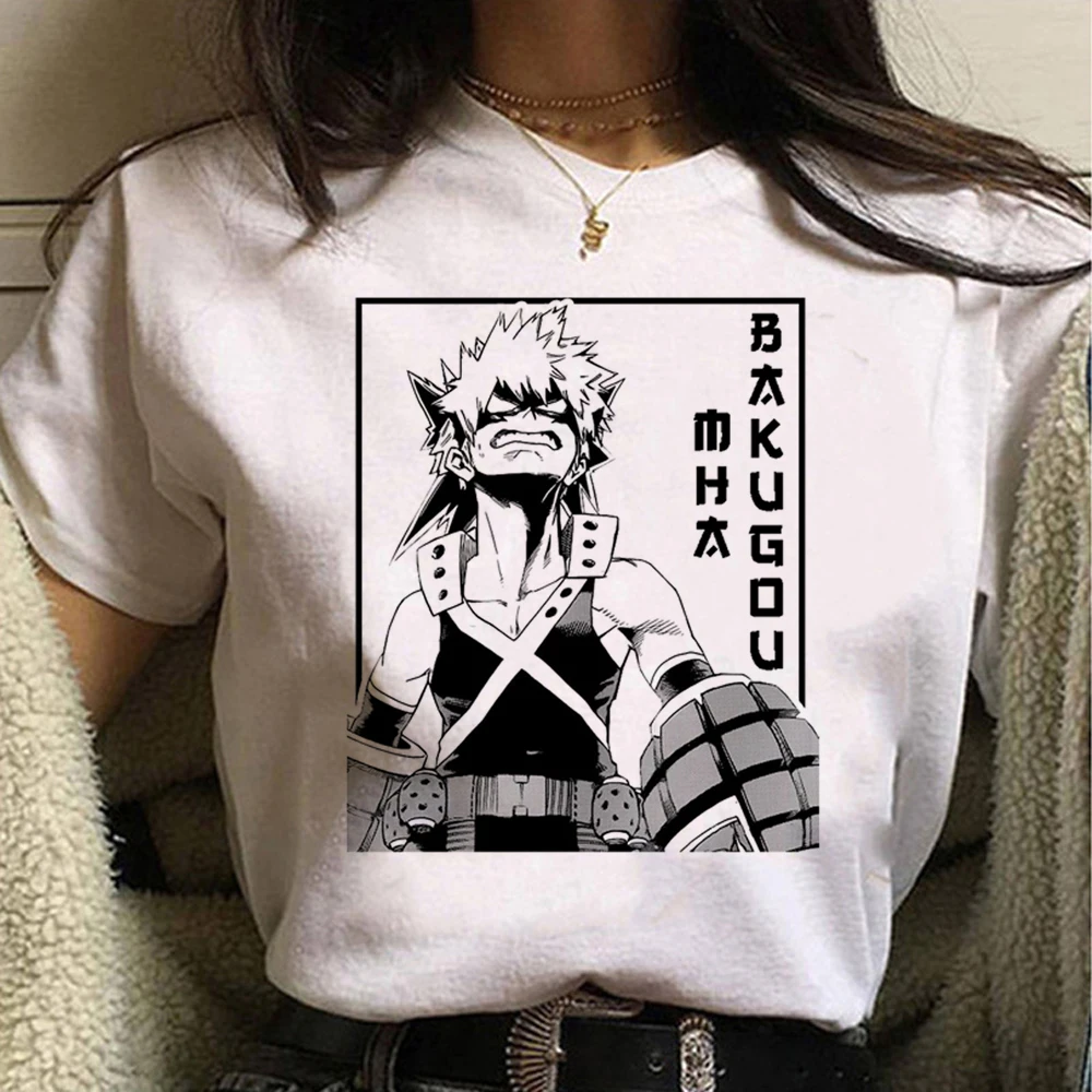 Футболка Bakugo женская летняя футболка дизайнерская одежда из аниме