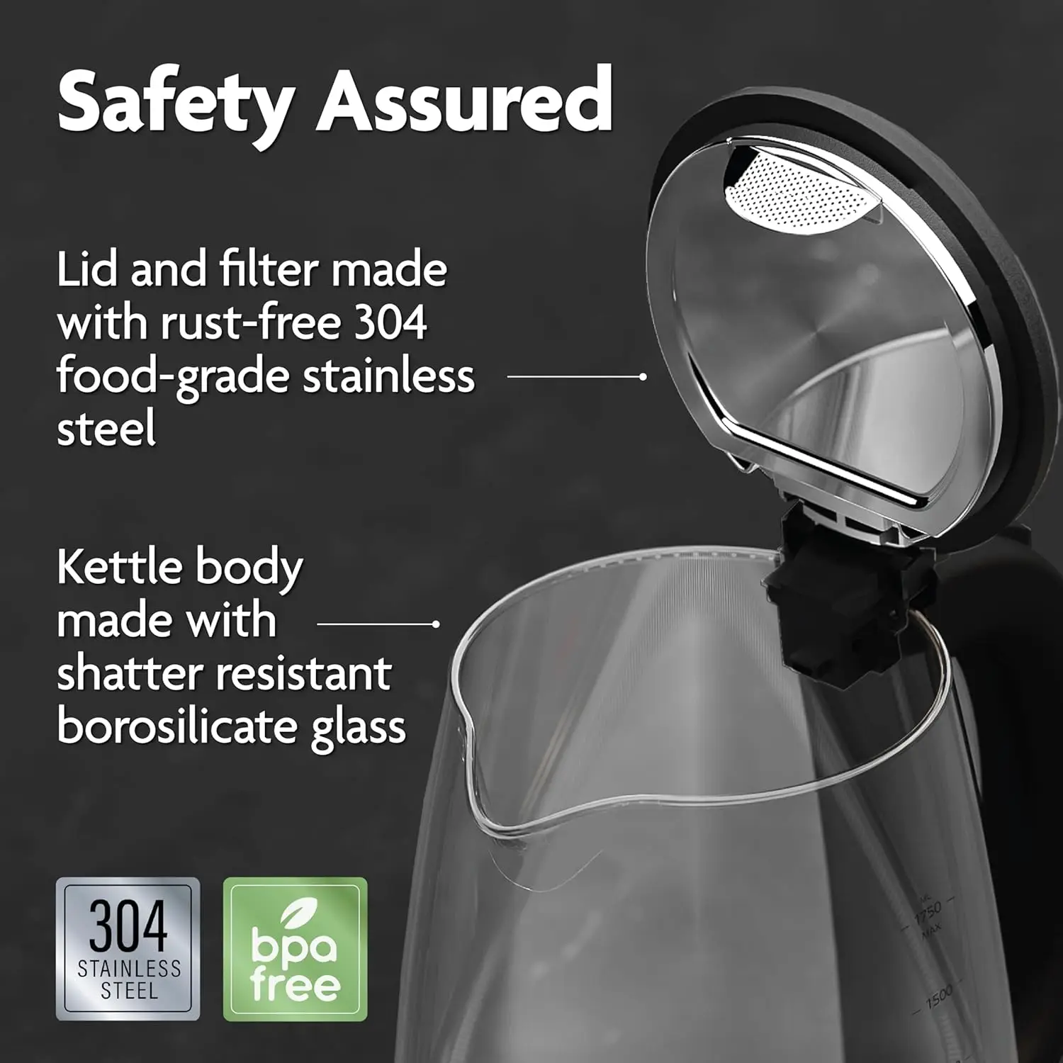 Чайники GARWARM электрический быстрый водонагреватель из нержавеющей стали и