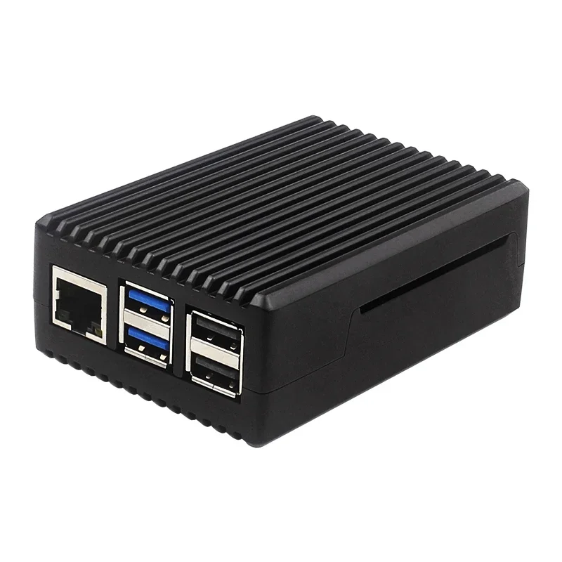 Корпус из алюминиевого сплава для Raspberry Pi 5 с пассивным охлаждением