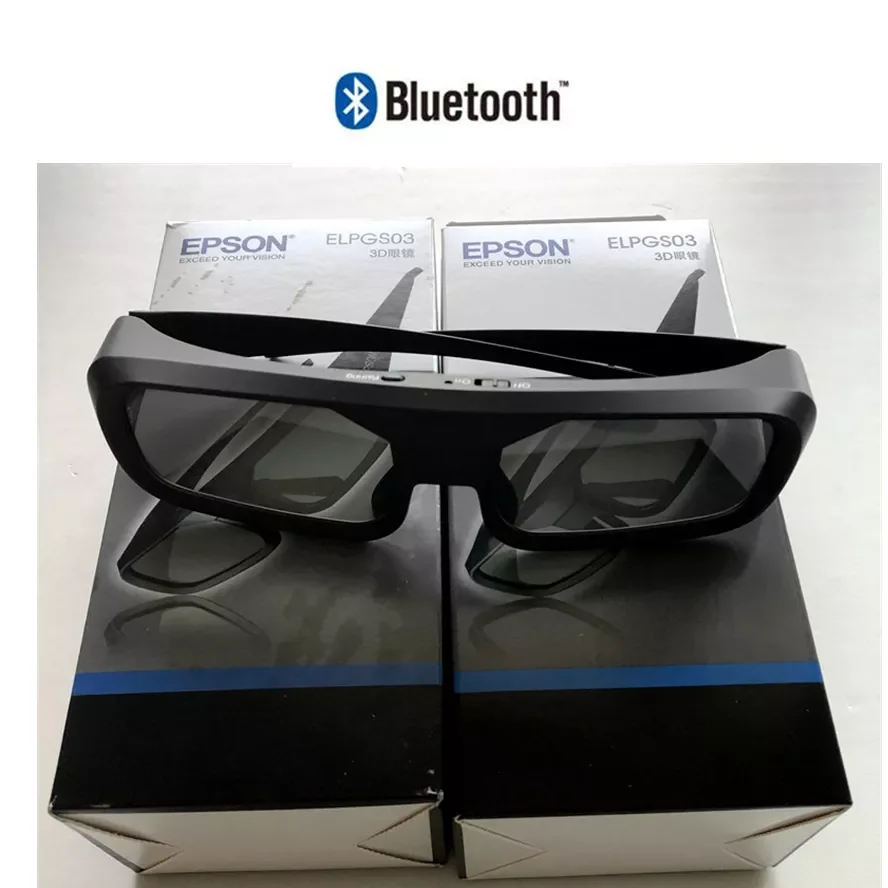 

Новинка, лучшие активные 3d-очки ELPGS03 с Bluetooth для домашнего кинотеатра Epson, 3D Проекторы
