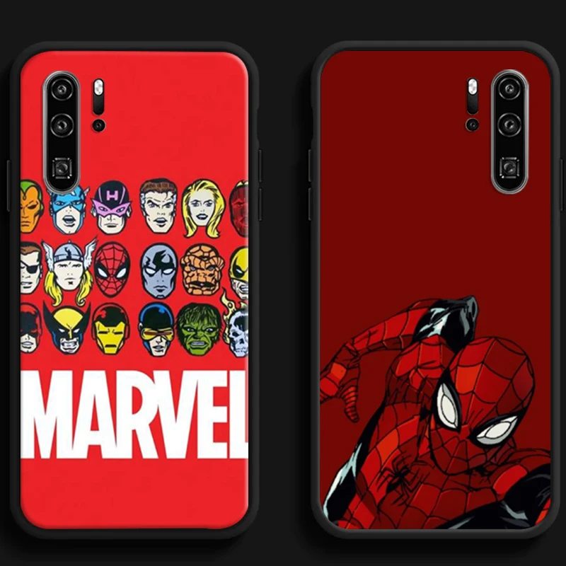 

Spiderman Marvel Phone Cases For Huawei Honor Y6 Y7 2019 Y9 2018 Y9 Prime 2019 Y9 2019 Y9A Back Cover Soft TPU Coque Carcasa