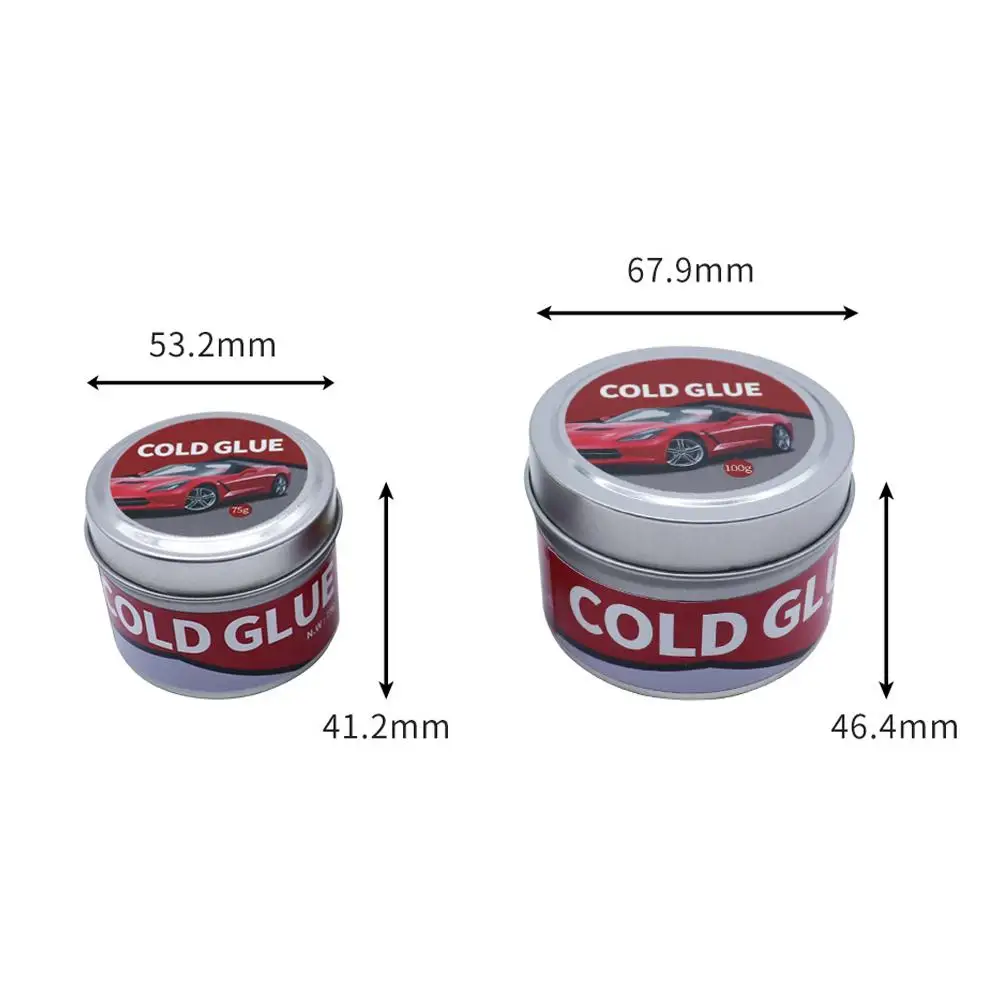 100 г/75 г холодный клей для ремонта кузова удаление вмятин быстрая фиксация