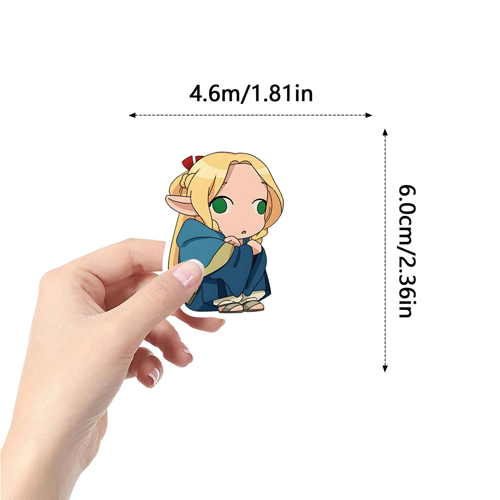 10/30/50/110 шт Вкусные в Подземелье Аниме наклейки Милый Марсиль Мультфильм Детские