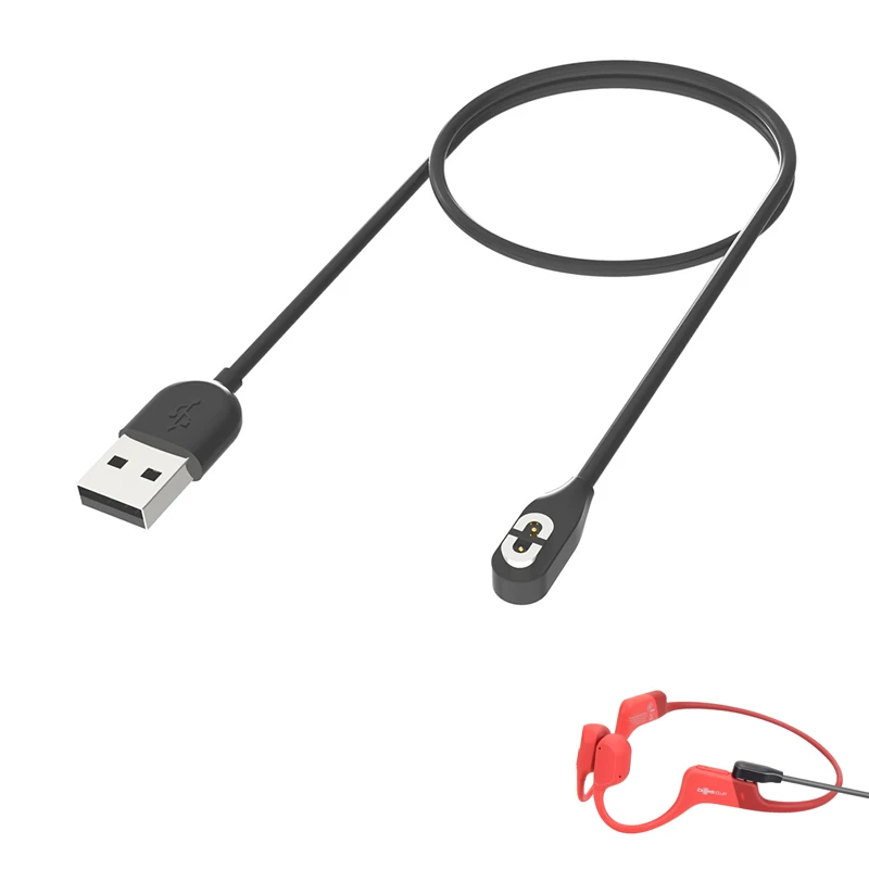 USB-кабель для зарядного устройства для устройств после съемки, для устройств Kerex AS800/AS810/AS803/ASC100SG OpenComm ASC100/C102 Shokz OpenRun Pro Mini