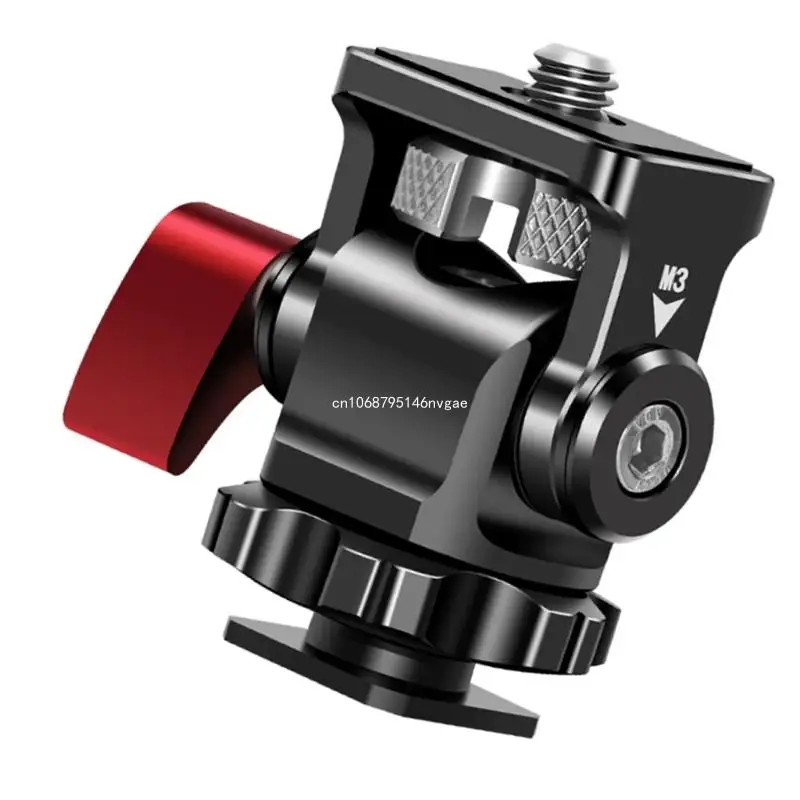 Поддержка мониторов для камер 1/4 дюйма с креплением холодного башмака поворот на