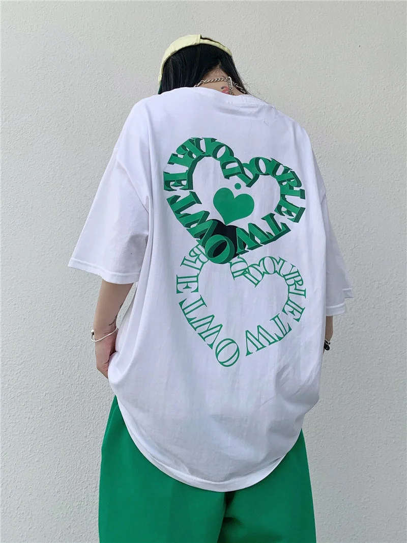 

Летняя футболка с коротким рукавом в американском стиле