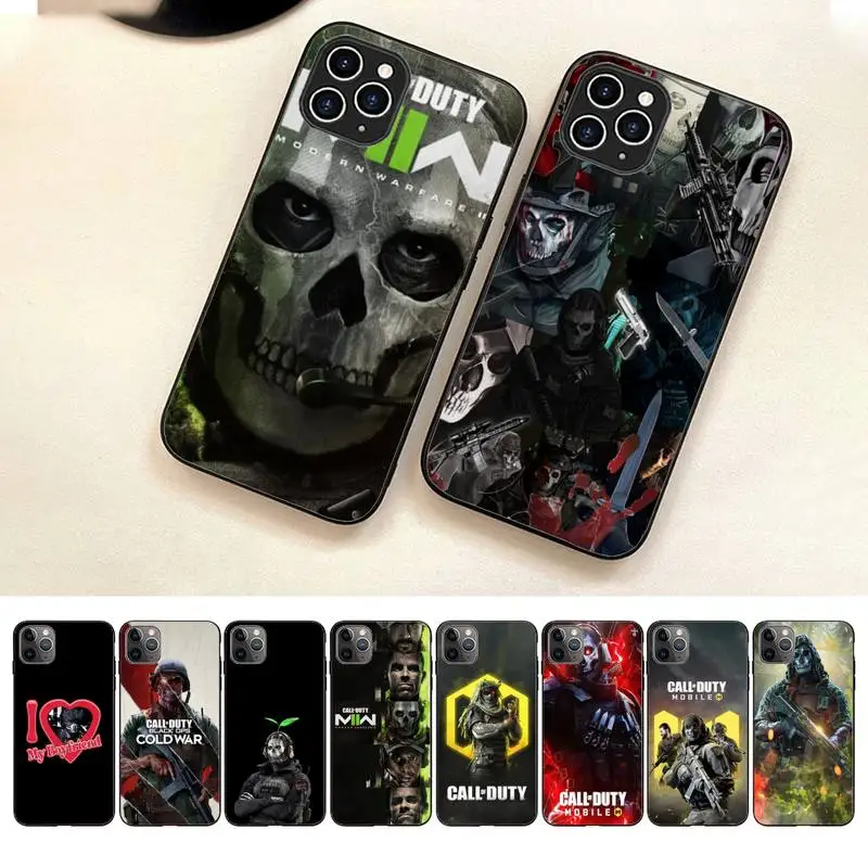 

Game C-Call Of Duty Modern Warfare 2 Phone Case For Iphone 7 8 Plus X Xr Xs 11 12 13 14 Se2020 Mini Pro Max Case