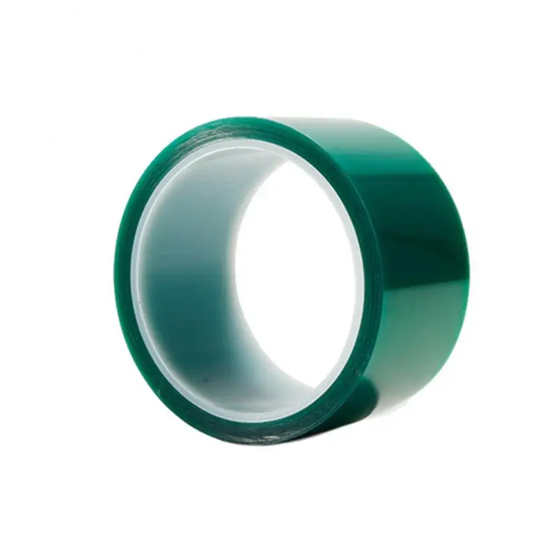 

Insulation Protection 3mm ~ 100 Mm Green PET Film Tape High Temperature Heat Resistant PCB Solder SMT Plating Shield