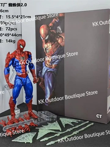 海洋堂 AMAZING YAMAGUCHI SPIDER MAN/VER 2.0 Amazon.co.jp: AMAZING YAMAGUCHI スパイダーマン Ver.2.0 全高約160mm